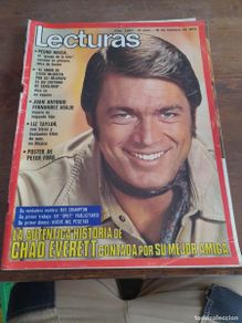Coleccionismo de revistas: Revista Lecturas 1087 anuncio detergente calgon Liz Taylor Raphael Peter Ford Pedro Macia